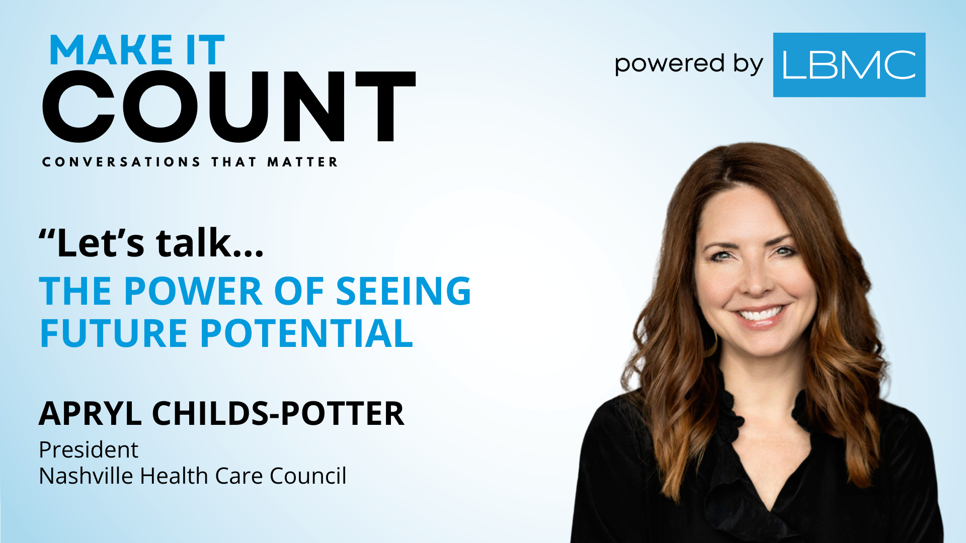 Apryl Childs-Potter: Building a Vision for Healthcare Innovation