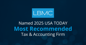 LBMC Named 2025 USA TODAY Most Recommended Tax and Accounting Firm