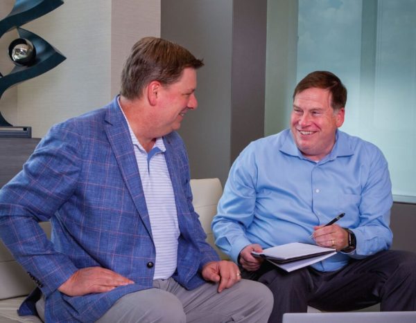 CPI’s Jon Petty (left) and LBMC’s Mark Blackburn: a new generation building on a tradition of trust and service.